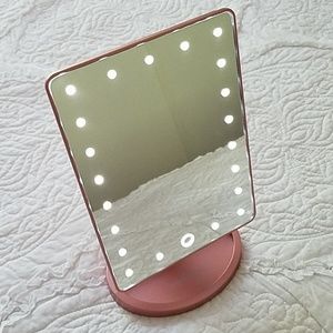 Light Up Makeup Mirror Rose Gold